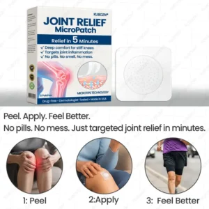 KUBOZN® Joint Relief MicroPatch – Fast Soothing for Knee Pain