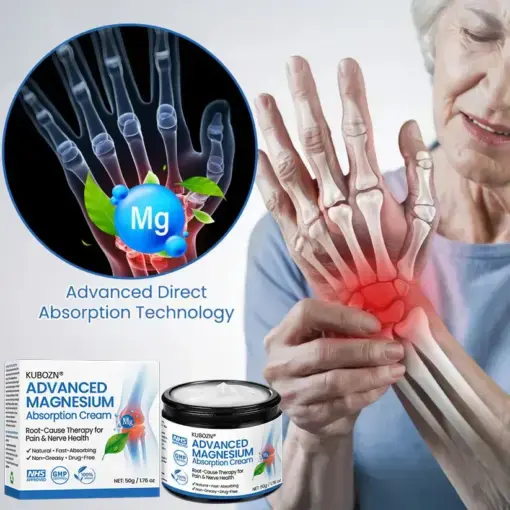 KUBOZN® Advanced Magnesium Pain Relief Cream