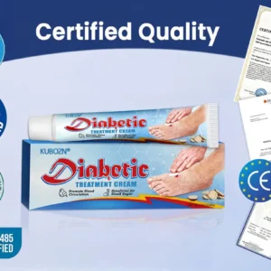 KUBOZN® VitaGluco Diabetes Treatment Cream -👨⚕️ American Academy of Dermatology (AAD) Approved