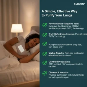 KUBOZN® Targeted Lung Cleansing Patch